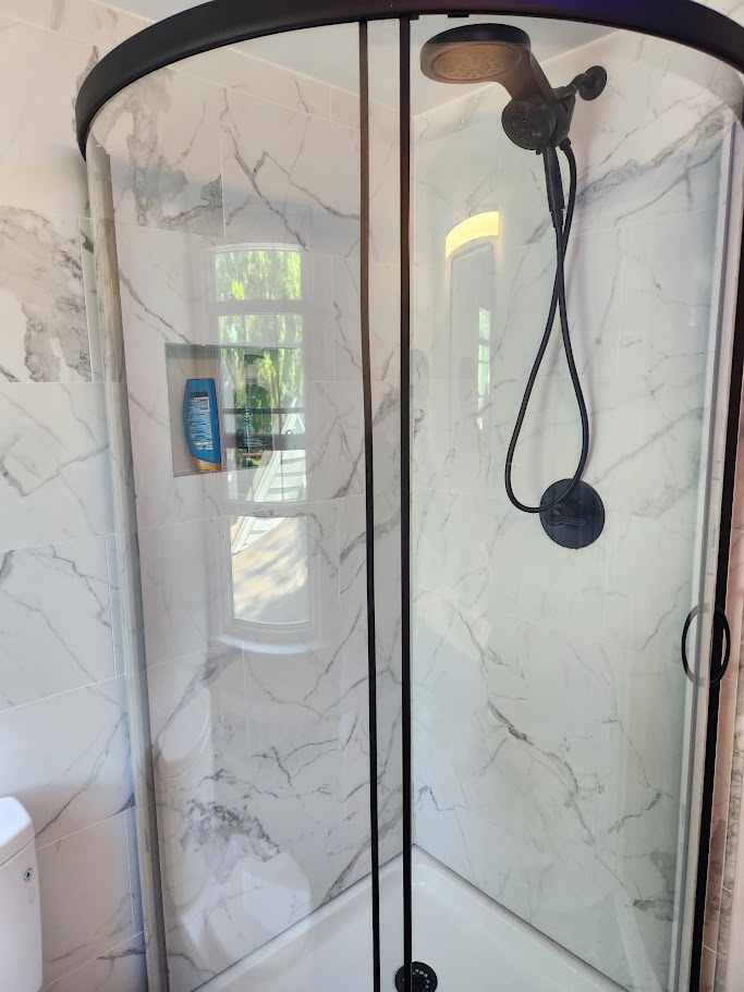 Tile installation project by JD Tile Kitchen & Bath Co.