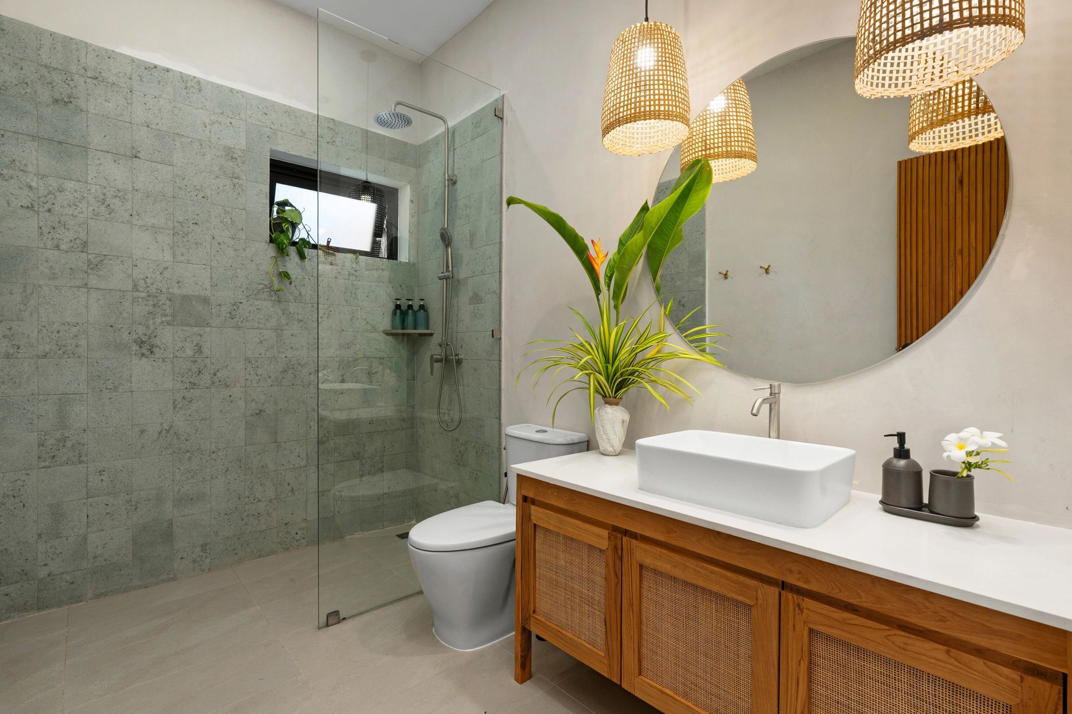 Modern bathroom interior design