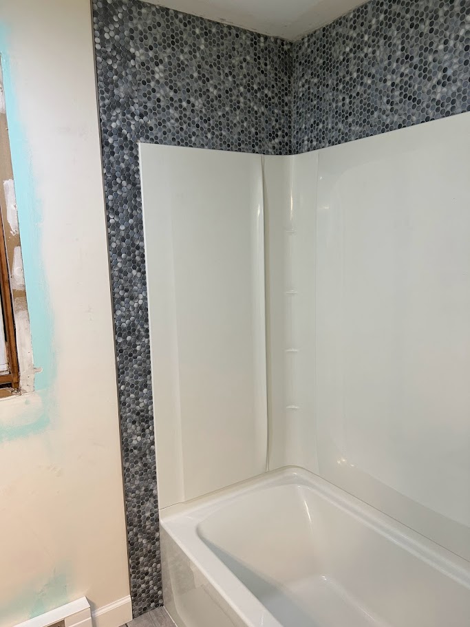 Custom tile and flooring project by JD Tile Kitchen & Bath Co.