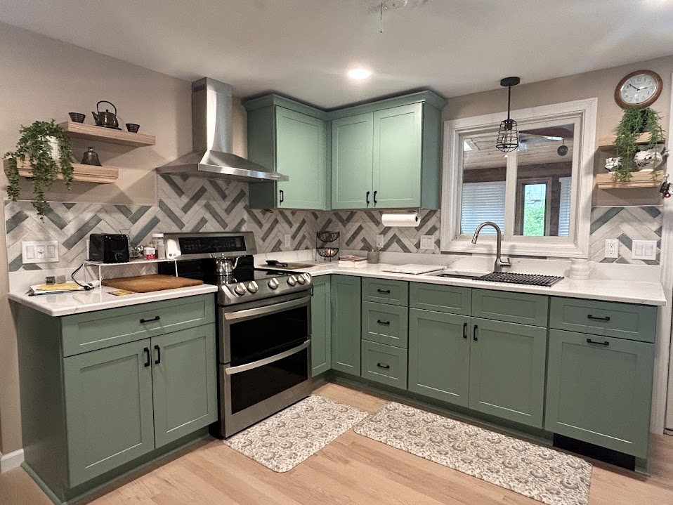 Full Kitchen Refresh kitchen remodel by JD Tile Kitchen & Bath Co.